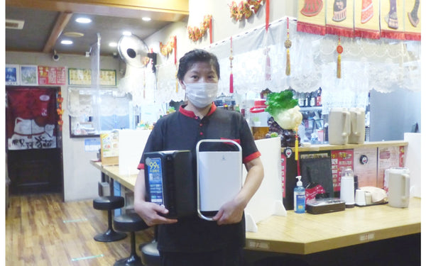オゾン発生器と中国家庭料理謝謝様