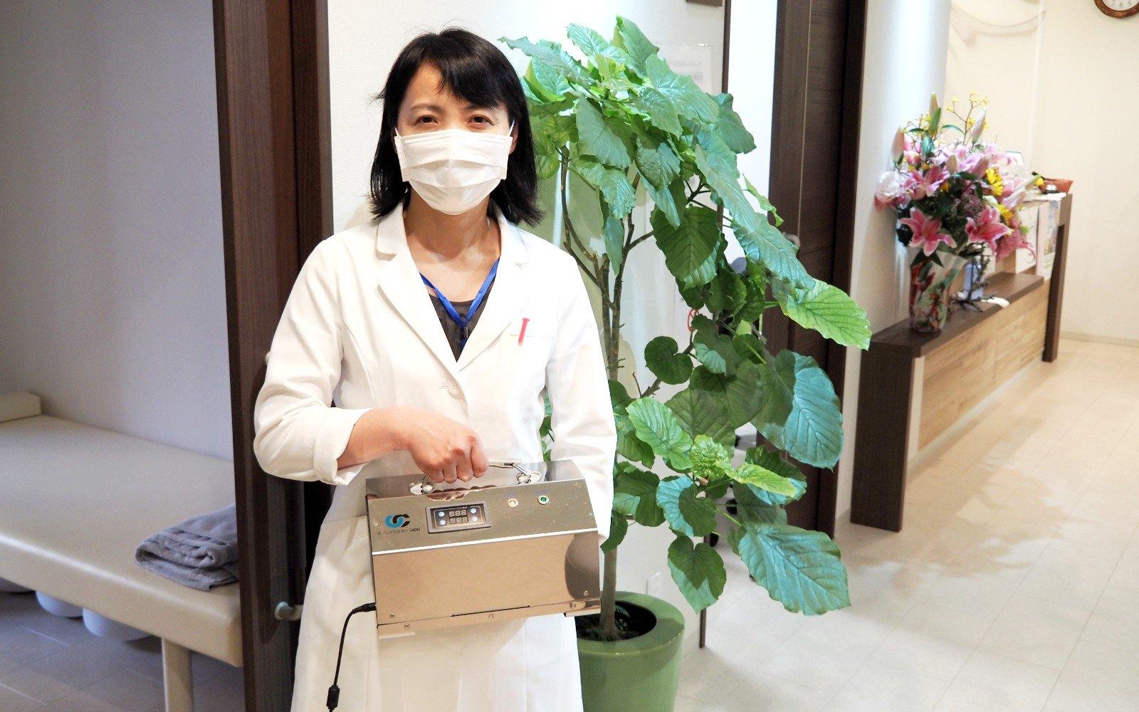 グッドライフクリニック 様 とオゾンクラスター1400