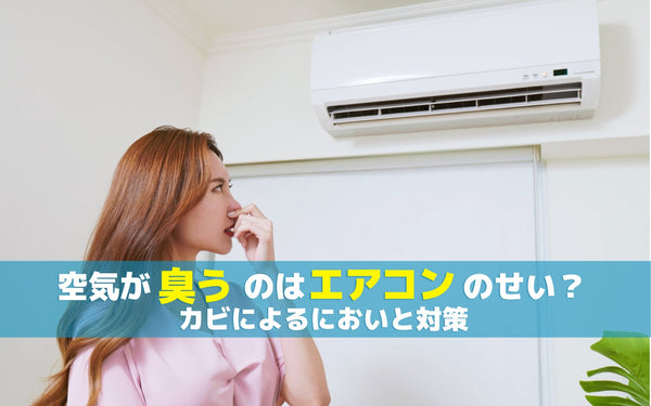 空気が臭うのはエアコンのせい？カビによるにおいと対策