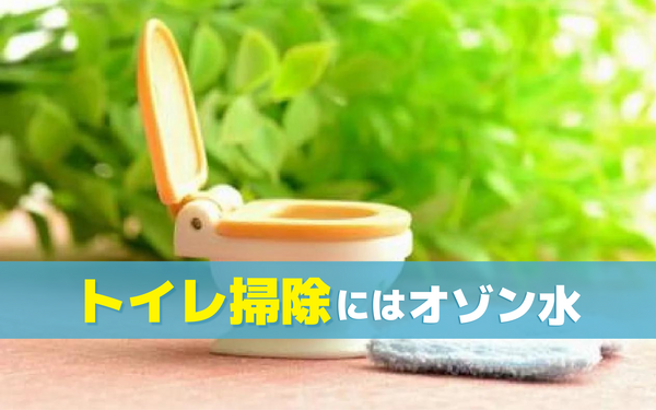 トイレ掃除にオゾン発生器を使ったほうがよい３つの理由